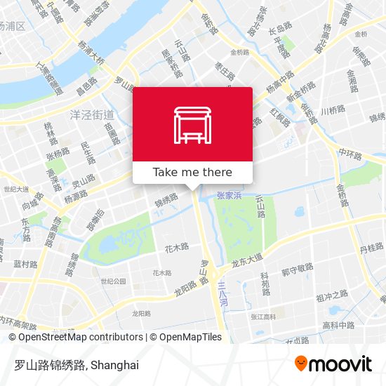 罗山路锦绣路 map