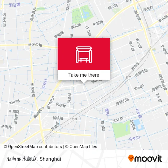 沿海丽水馨庭 map