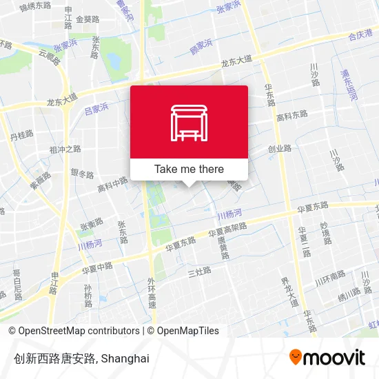 创新西路唐安路 map