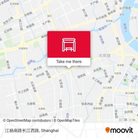 江杨南路长江西路 map