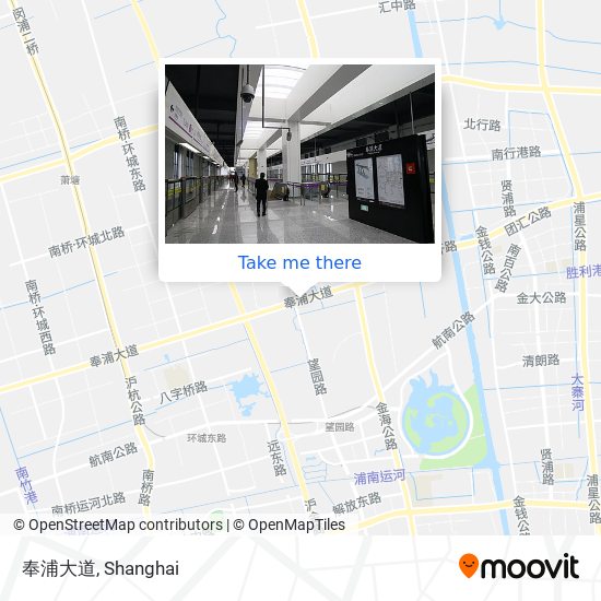 奉浦大道 map