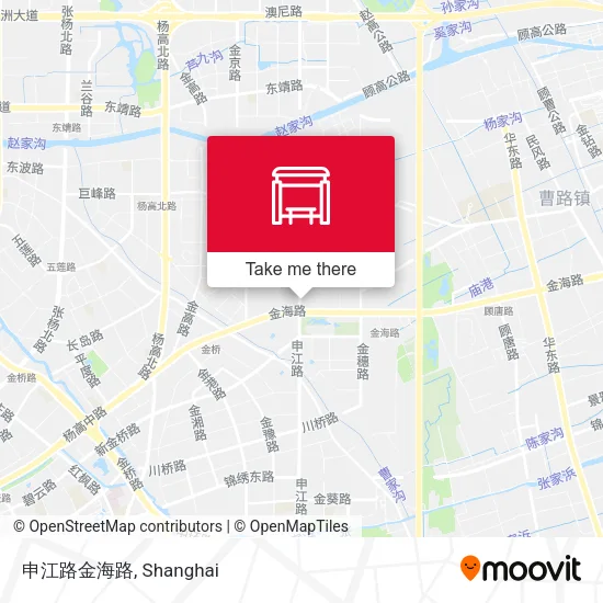 申江路金海路 map