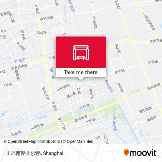 川环南路川沙路 map