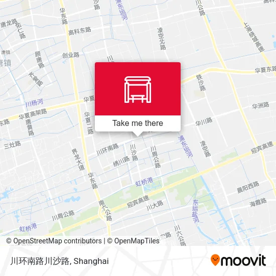川环南路川沙路 map