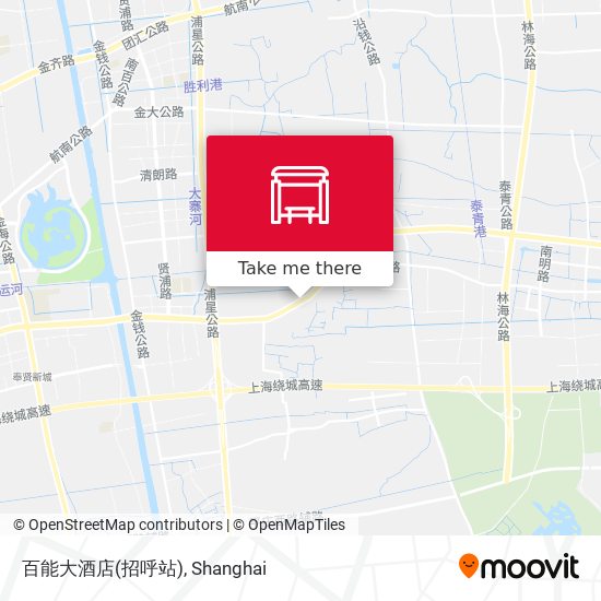 百能大酒店(招呼站) map