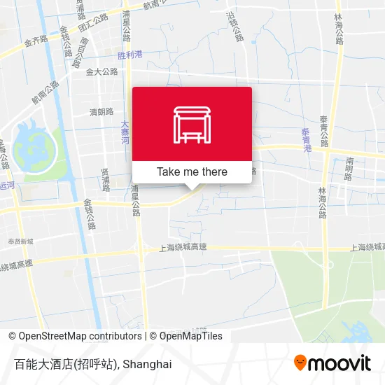 百能大酒店(招呼站) map