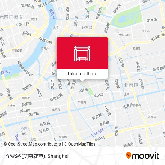 华绣路(艾南花苑) map