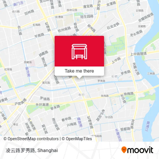 凌云路罗秀路 map