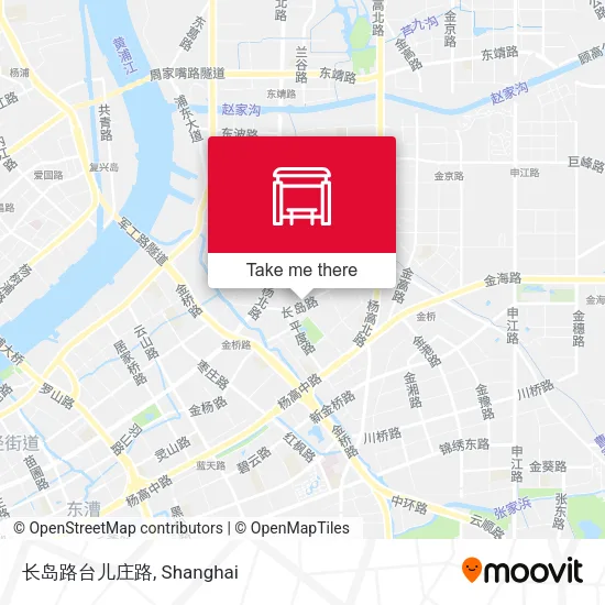 长岛路台儿庄路 map
