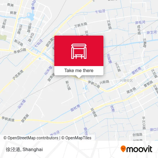 徐泾港 map