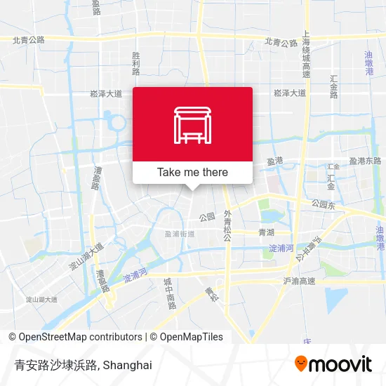 青安路沙埭浜路 map