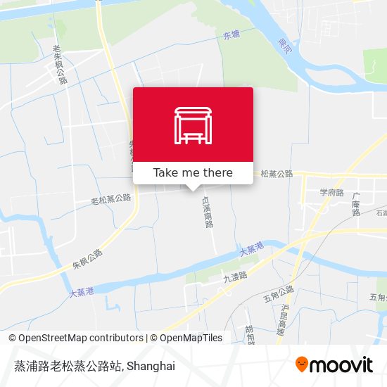 蒸浦路老松蒸公路站 map