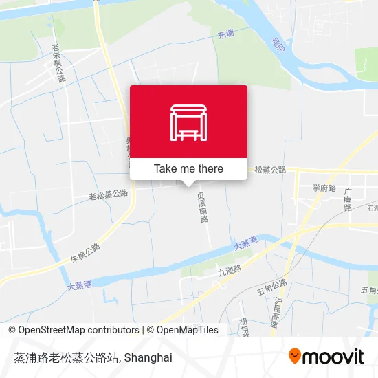 蒸浦路老松蒸公路站 map