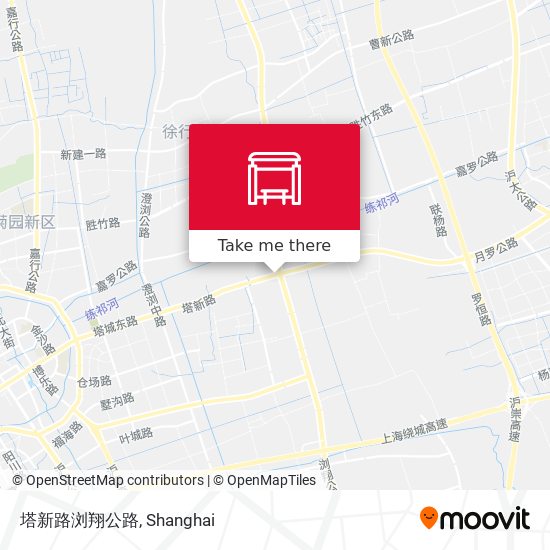 塔新路浏翔公路 map