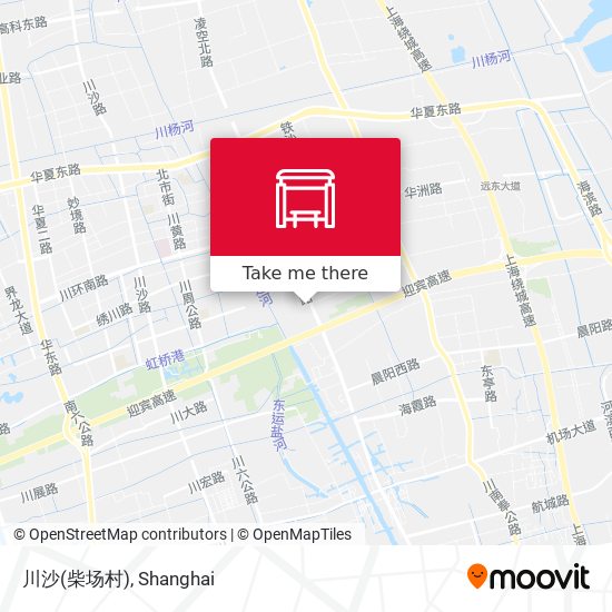 川沙(柴场村) map