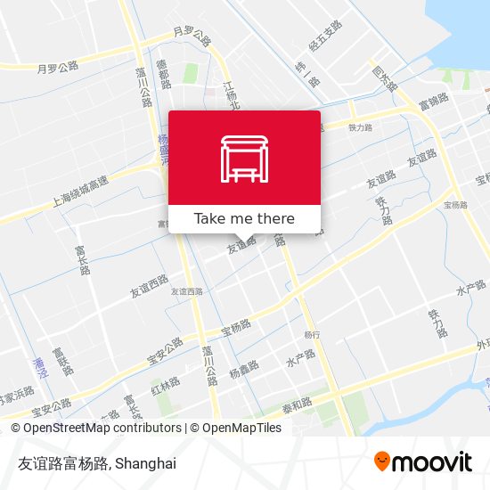 友谊路富杨路 map