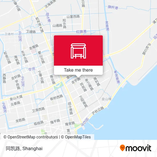 同凯路 map