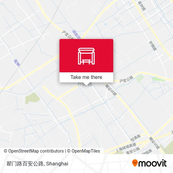 瞿门路百安公路 map