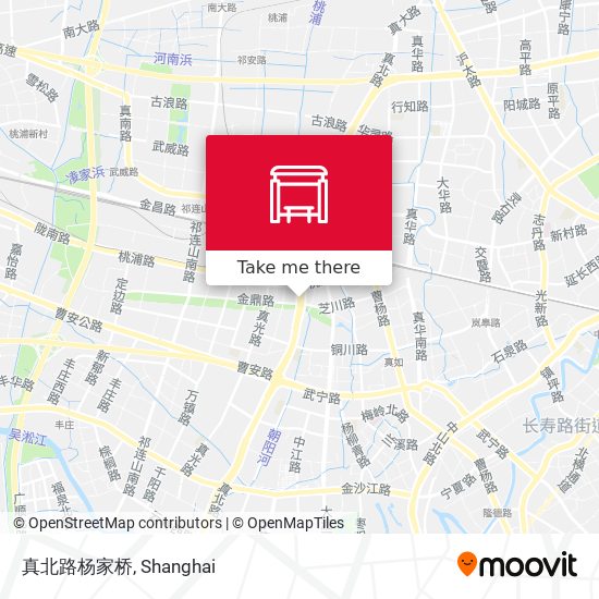 真北路杨家桥 map