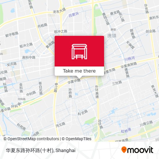 华夏东路孙环路(十村) map
