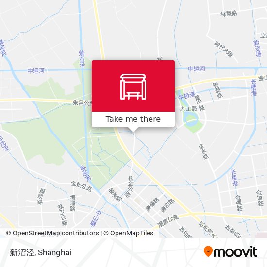 新沼泾 map