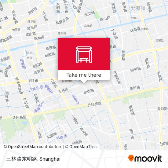 三林路东明路 map