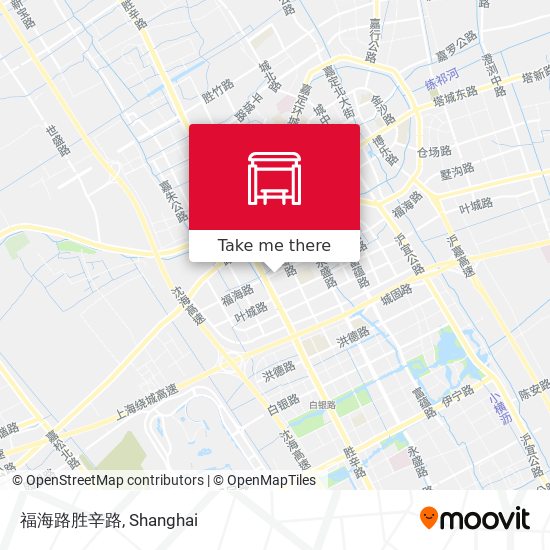 福海路胜辛路 map