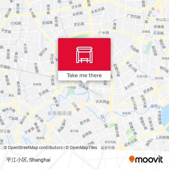 平江小区 map