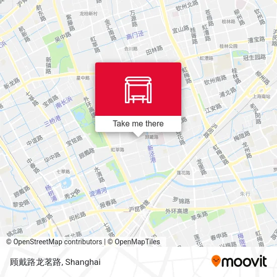 顾戴路龙茗路 map