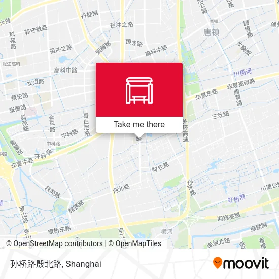 孙桥路殷北路 map
