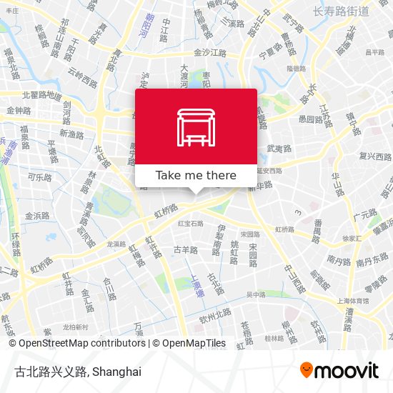 古北路兴义路 map