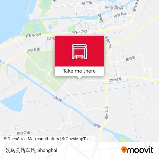 沈砖公路车路 map