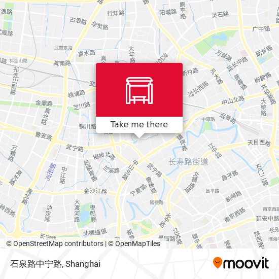 石泉路中宁路 map