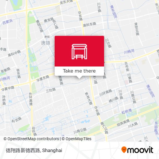 德翔路新德西路 map