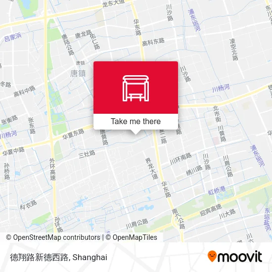 德翔路新德西路 map
