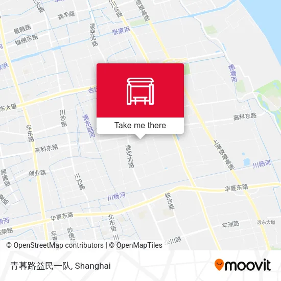 青暮路益民一队 map