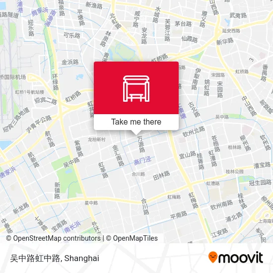 吴中路虹中路 map