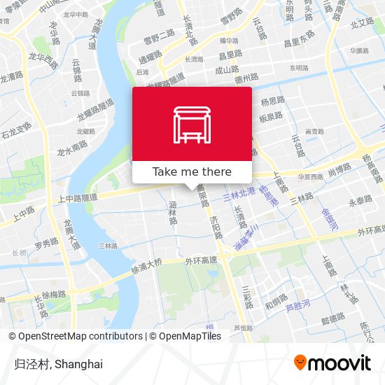 归泾村 map