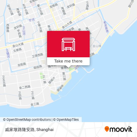 戚家墩路隆安路 map