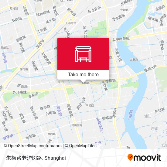 朱梅路老沪闵路 map