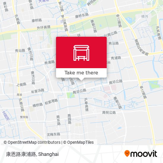 康恩路康浦路 map