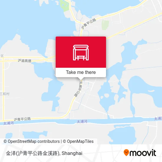 金泽(沪青平公路金溪路) map