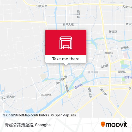 青赵公路漕盈路 map