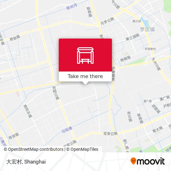 大宏村 map