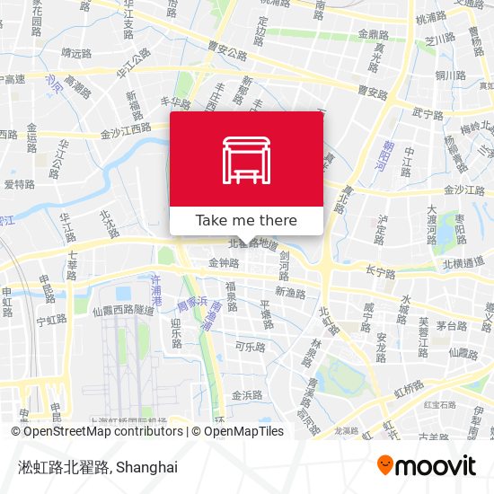 淞虹路北翟路 map