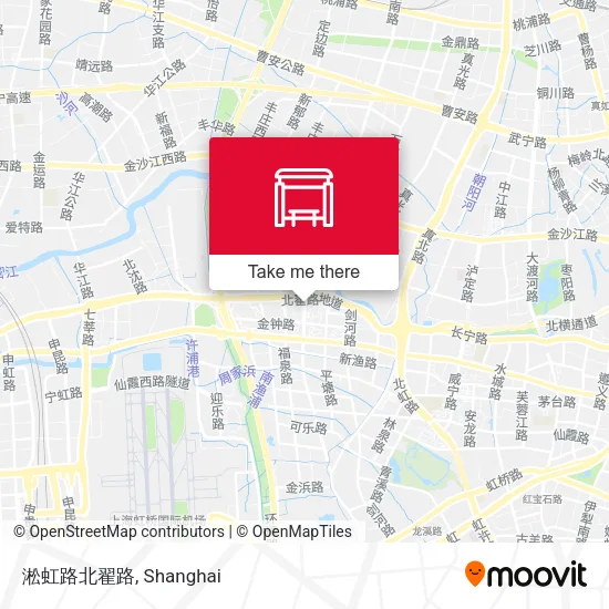 淞虹路北翟路 map