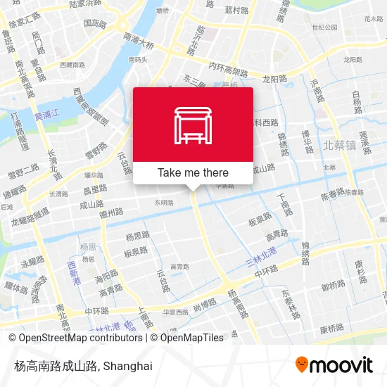 杨高南路成山路 map