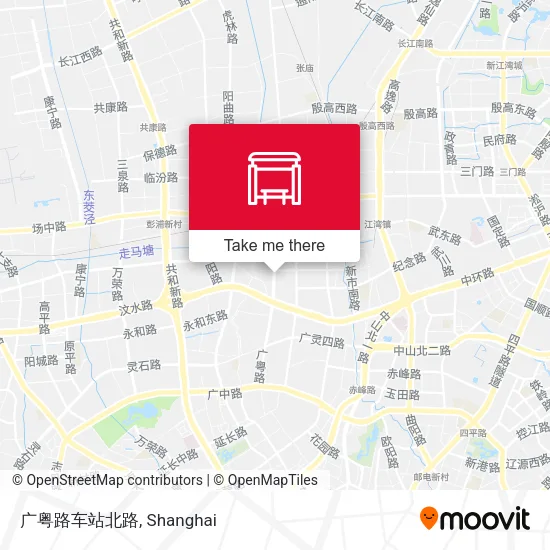 广粤路车站北路 map