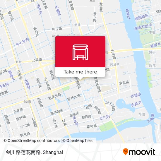 剑川路莲花南路 map
