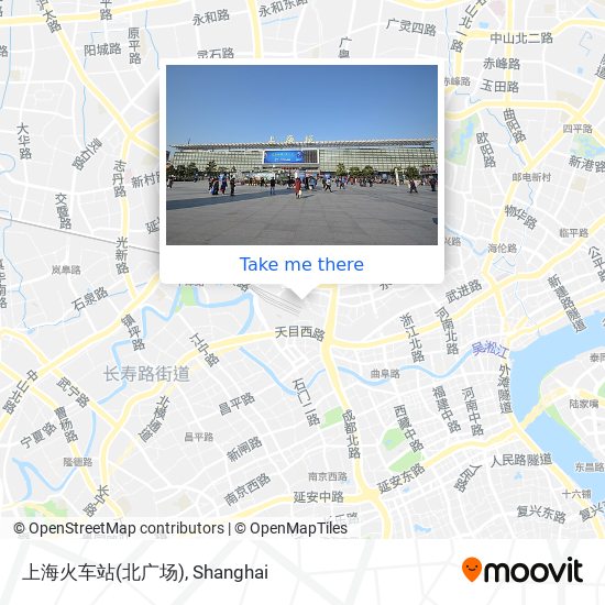 上海火车站(北广场) map